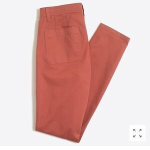 J. Crew  high - waisted cargo jeans NWT